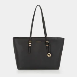 Discount MICHAEL MICHAEL KORS Quinn Large Pebbled Leather Tote Bag