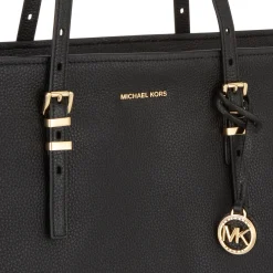 Discount MICHAEL MICHAEL KORS Quinn Large Pebbled Leather Tote Bag