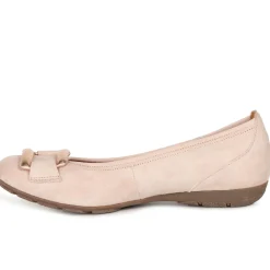 New GABOR Raven Suede Ballet Pumps