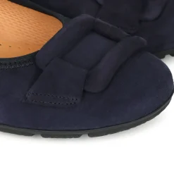 Discount GABOR Raven Suede Ballet Pumps