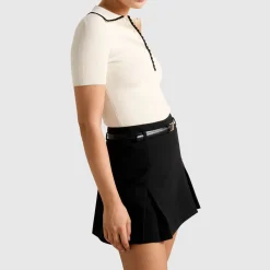 New FOREVER NEW Reagan Contrast Trim Polo Top