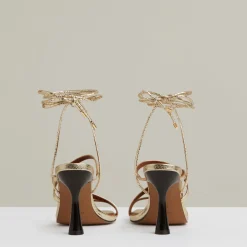 Rebecca Tie Detail Heeled Sandals