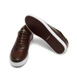 Rebounded Oxford Leather Trainer Shoes