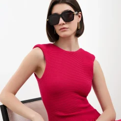 Clearance BOTTEGA VENETA Rectangle Sunglasses 6J000307