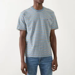 Red Tab™ Logo Striped T-Shirt