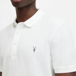 New ALLSAINTS Reform Embroidered Logo Polo Shirt