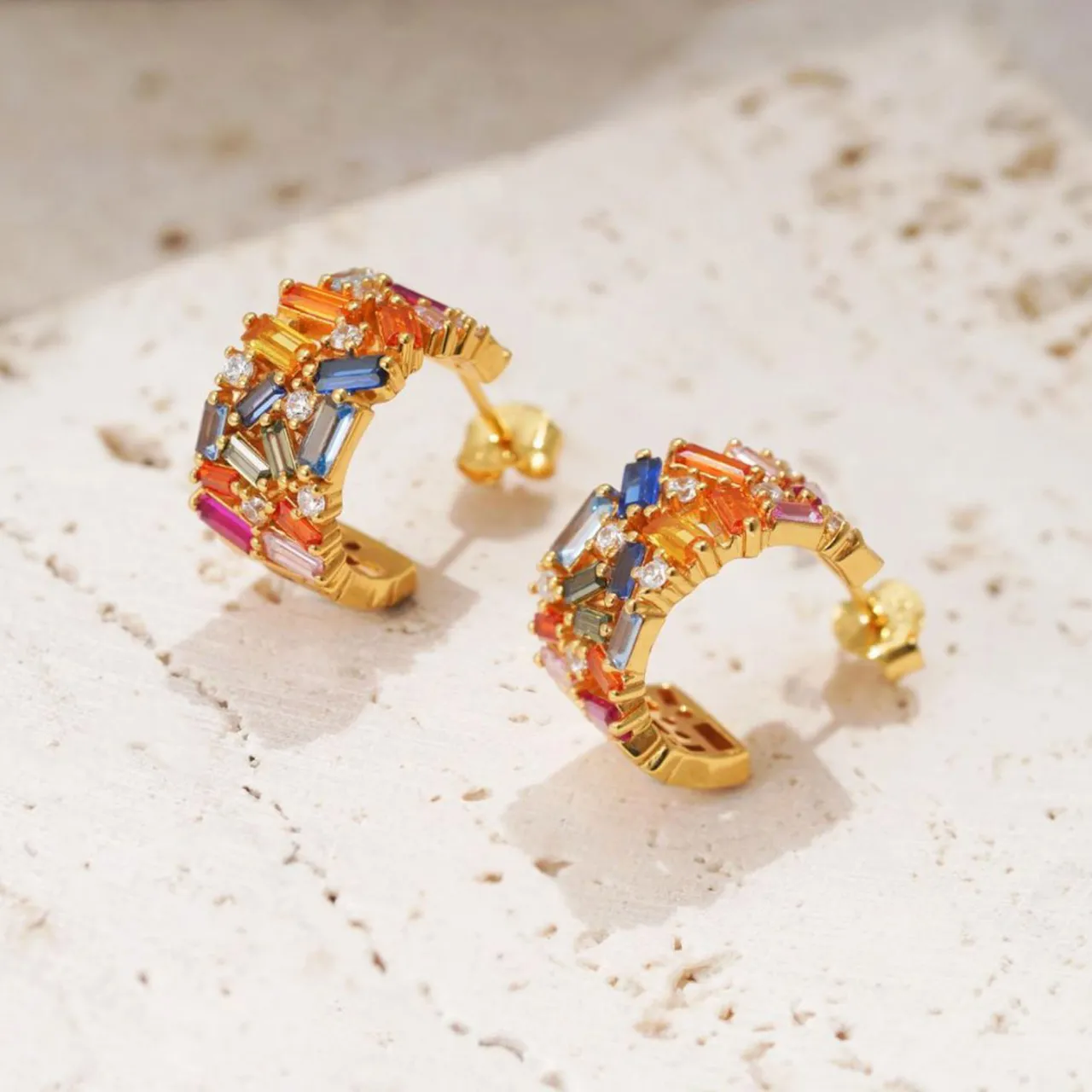 Discount METTLE & BLOOM Regalia Hoop Earrings