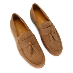 Reggie Tassel-Detail Suede Loafers