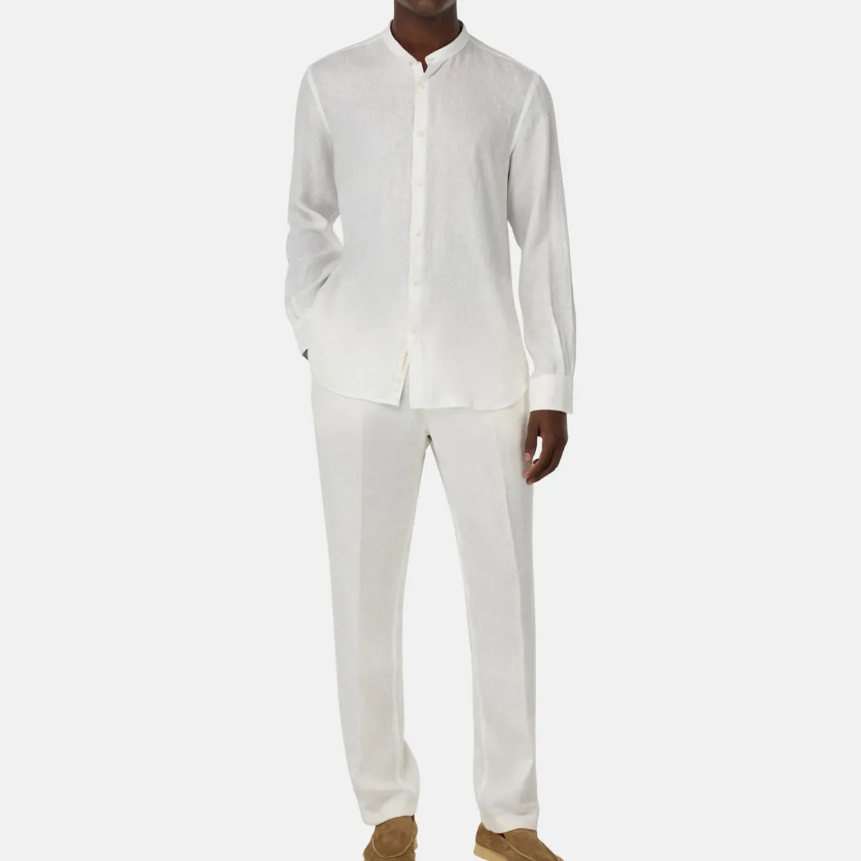 Regular Fit Linen Casual Shirt