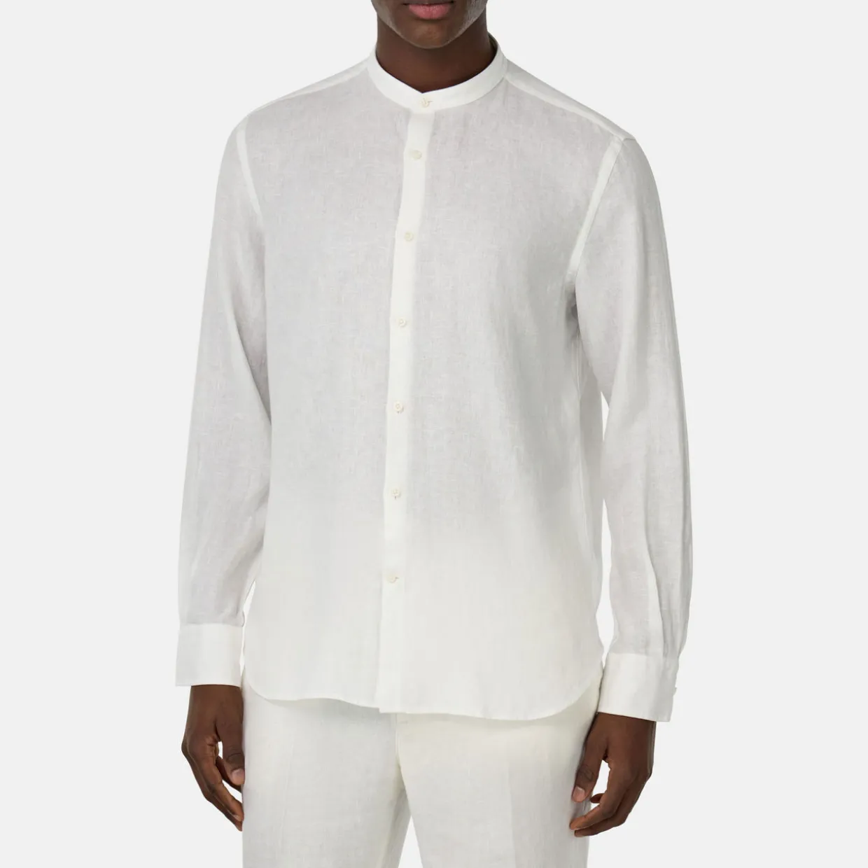 Regular Fit Linen Casual Shirt