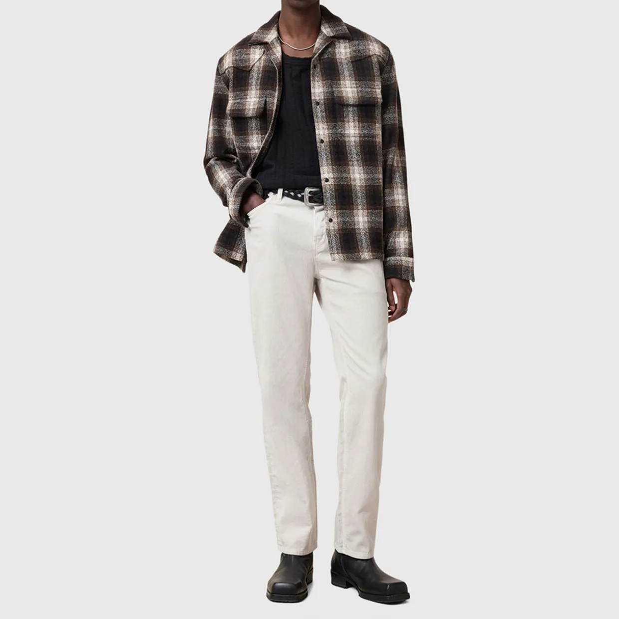 Reid Straight Fit Corduroy Jeans