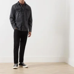 New LEVIS Relaxed Western Denim Shirt