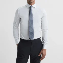 Remote Slim-Fit Small Collar Shirt