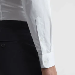 Remote Slim-Fit Small Collar Shirt