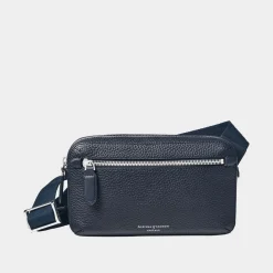 Reporter Compact Grained Leather Crossbody Bag