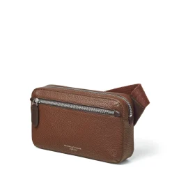 Reporter Compact Grained Leather Crossbody Bag