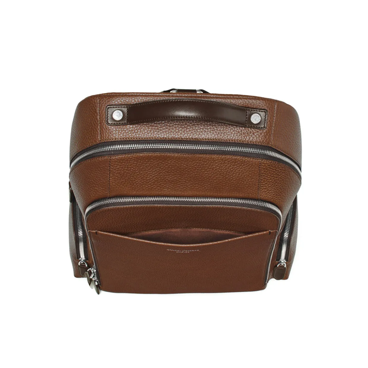 Reporter Pebbled Leather Backpack