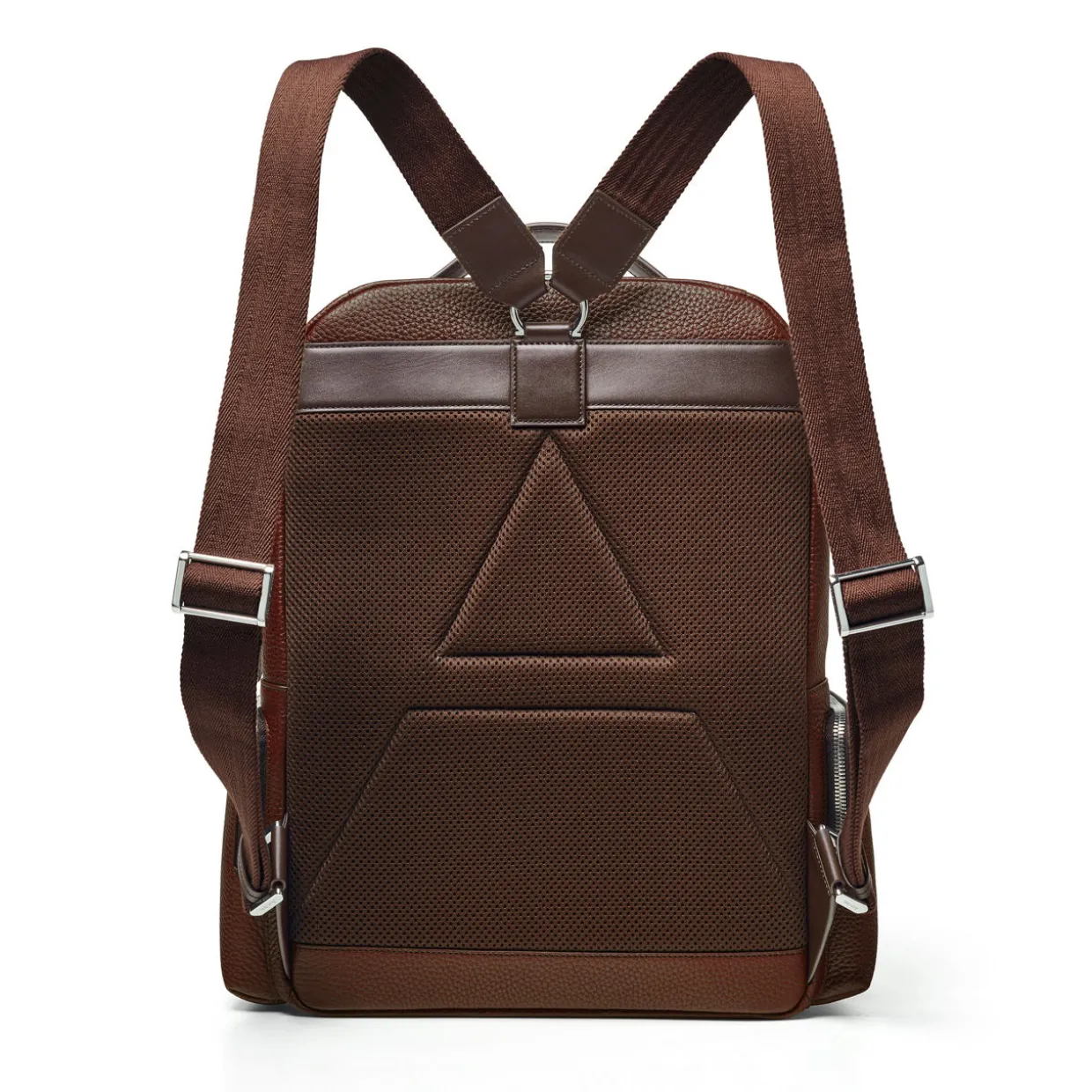 Reporter Pebbled Leather Backpack