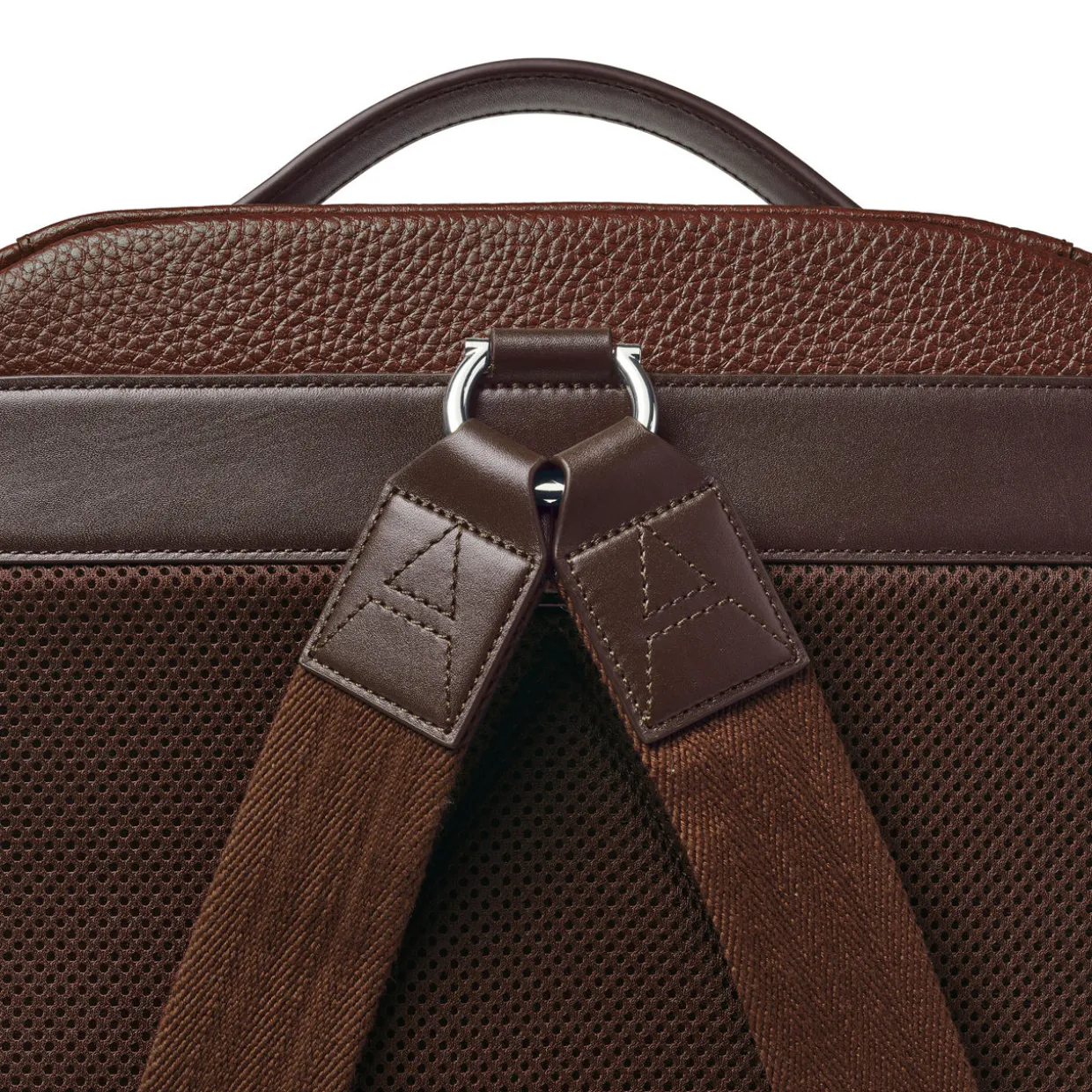 Reporter Pebbled Leather Backpack