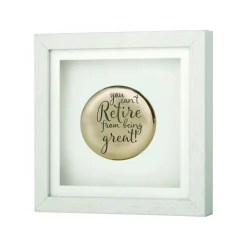 Retirement Bronze Framed Plaque