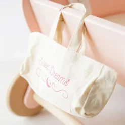 Retro Wooden Doll Pram