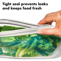 Reusable Silicone Stand-Up Half Gallon Bag 64oz