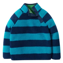 Reversible Striped Snuggle Fleece
