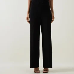 Outlet JOSEPH RIBKOFF Rhinestone-Embellished Wide Leg Trousers