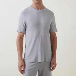 Sale BOSS Rib Stretch Logo Pyjama Top