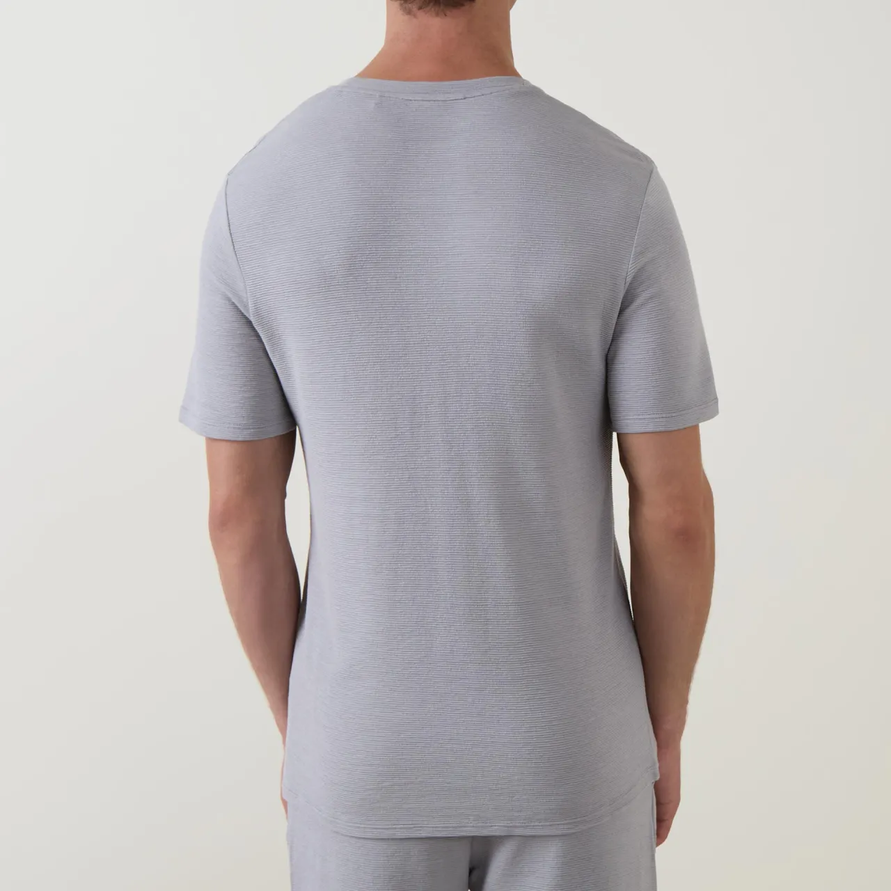 Sale BOSS Rib Stretch Logo Pyjama Top