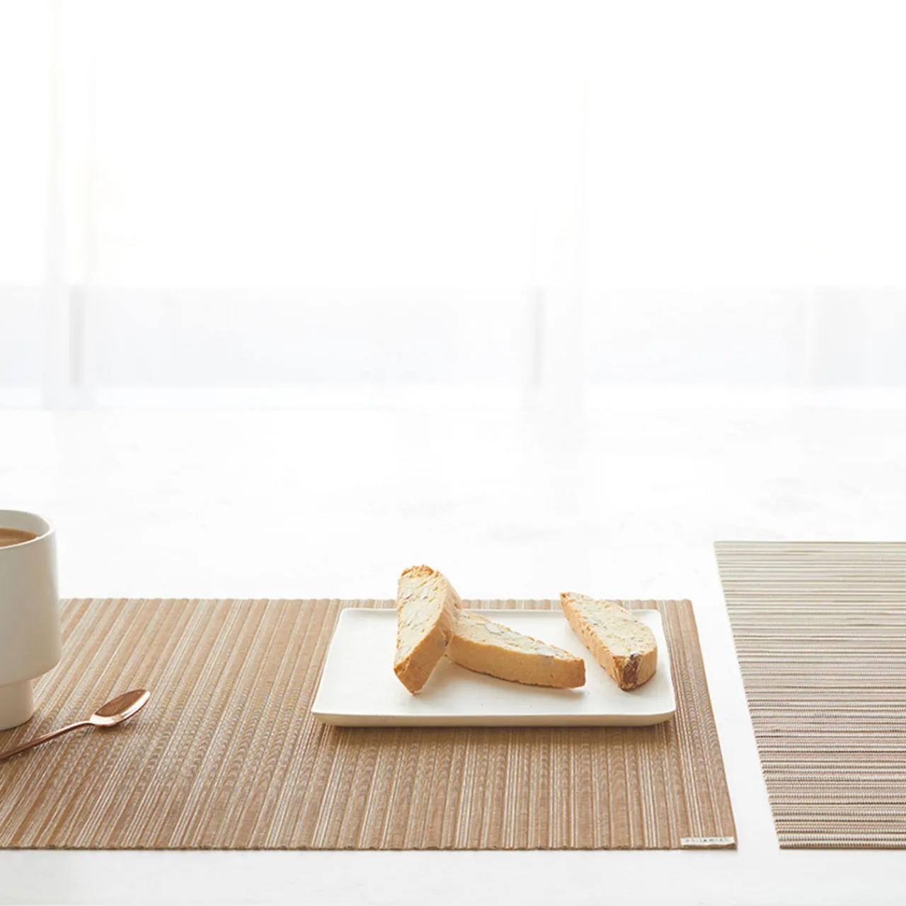 New CHILEWICH Rib Weave Rectangle Placemat
