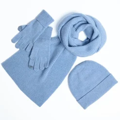 New FOXFORD Ribbed Cashmere Beanie