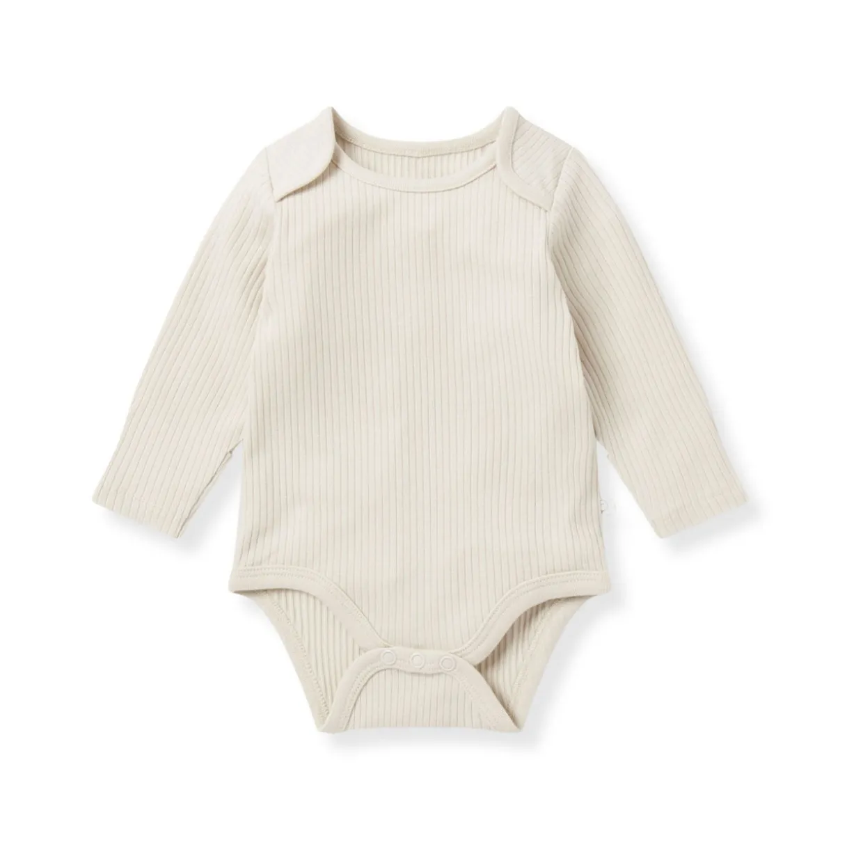Ribbed Logo Bodysuit