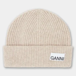 Ribbed-Knit Lightweight Beanie Hat