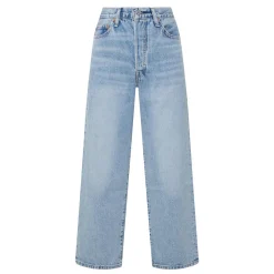 Ribcage Cropped Super-High Rise Straight Leg Jeans