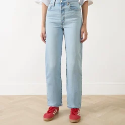 Ribcage Super High-Rise Straight Leg Jeans