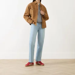 Ribcage Super High-Rise Straight Leg Jeans