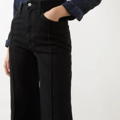 Ribcage Western Flared Jeans