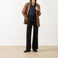 Ribcage Western Flared Jeans