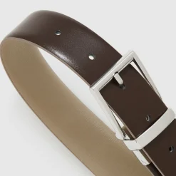 Online REISS Ricky Reversible Leather Belt