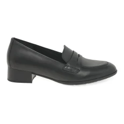 Best GABOR Right Penny-Trim Leather Loafers