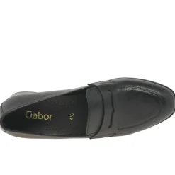Best GABOR Right Penny-Trim Leather Loafers