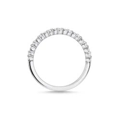 Clearance THOMAS SABO Ring Dots With White Stones Silver