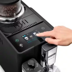 New DE'LONGHI Rivelia Automatic Compact Bean To Cup Black