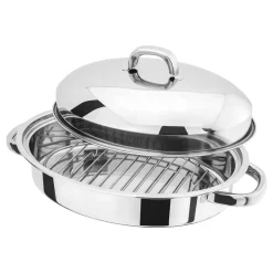 Roasting Pan with Rack and Lid 36cm