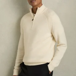 Fashion REISS Roberts Half-Zip Sweater
