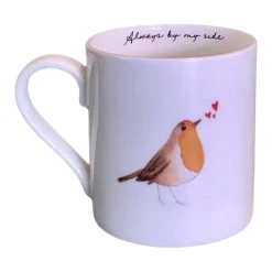 Hot LOVE THE MUG Robin Fine China Mug