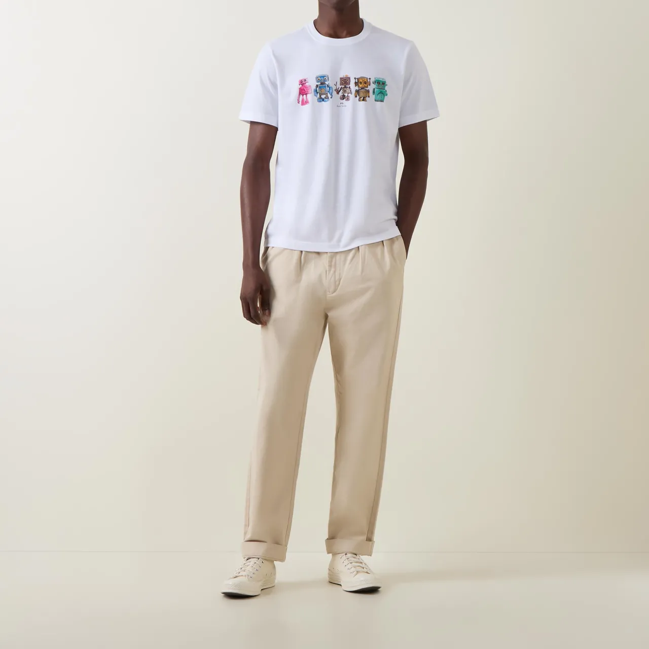 Online PS PAUL SMITH Robot Logo T-Shirt