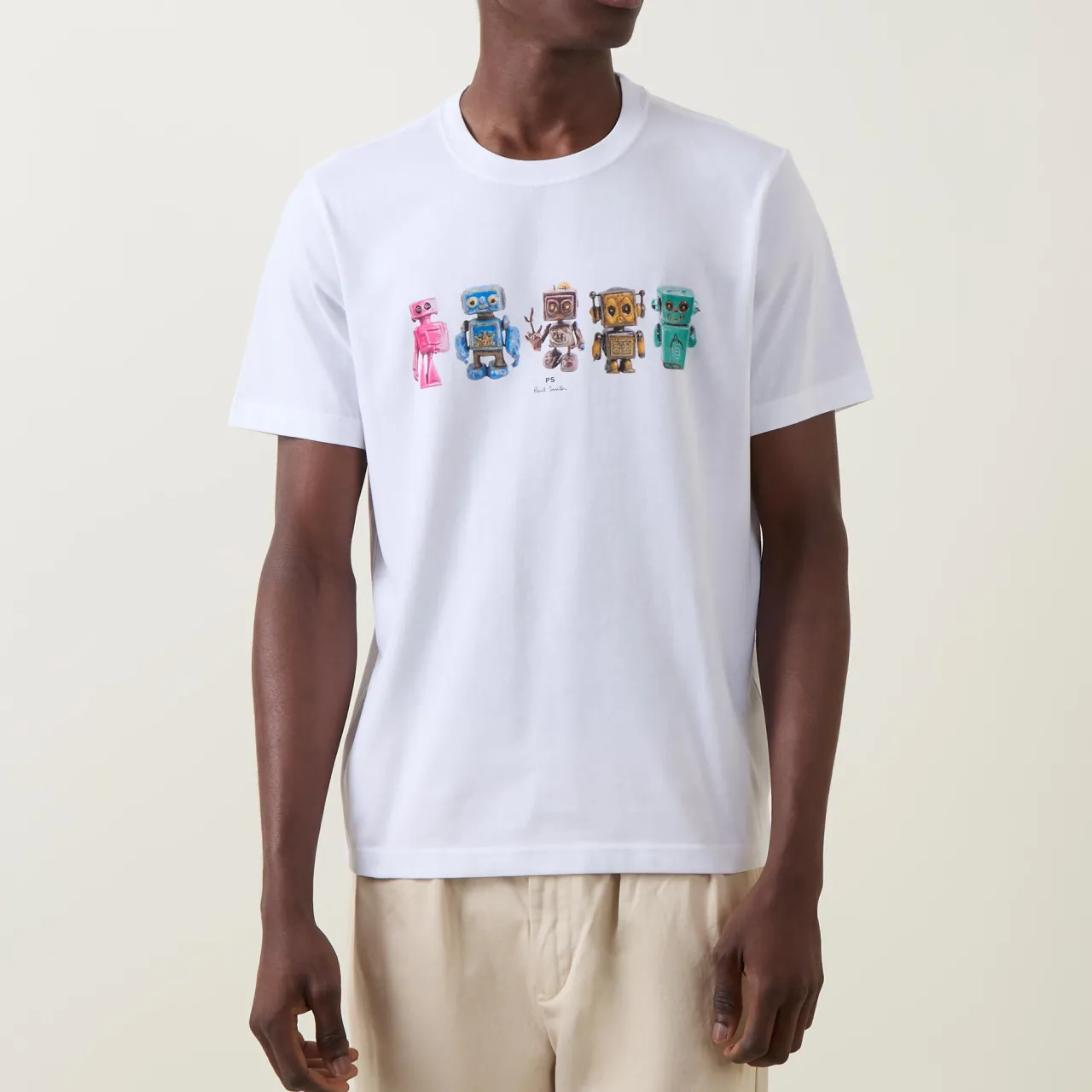 Online PS PAUL SMITH Robot Logo T-Shirt