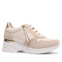 Hot CARL SCARPA Robyn Leather Platform Trainers